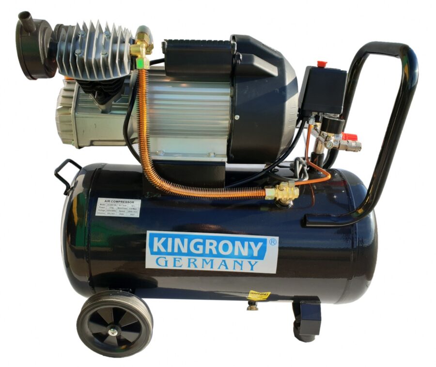 Air compressor | 2 cylinders | 50L | 250L /min | 5.0HP (LX2047-50L) - LX2047-50L salidzini kurpirkt cenas