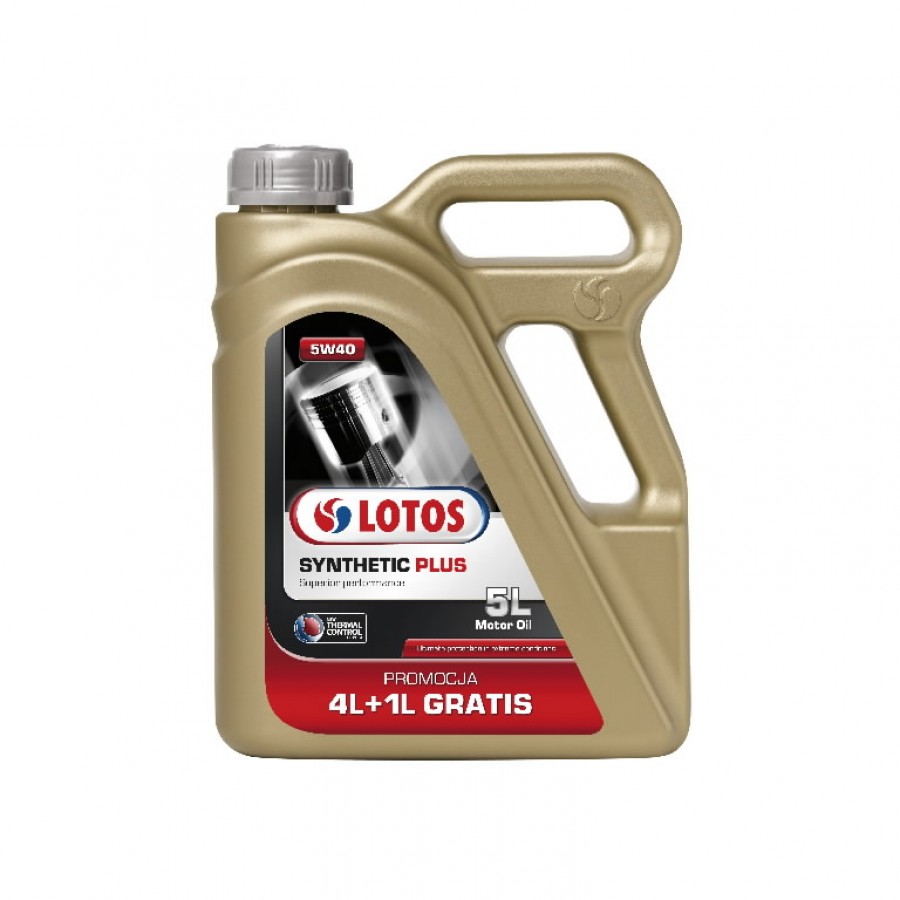 Motoreļļa LOTOS SYNTHETIC PLUS 5W40 4+1L