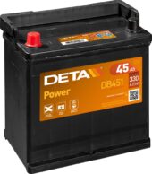 Akumulators DETA POWER - 12V - 45  Ah Left - 3661024024488