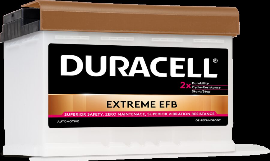 Akumulators DURACELL PC - 12V - 75  Ah Zele - 9005753098664