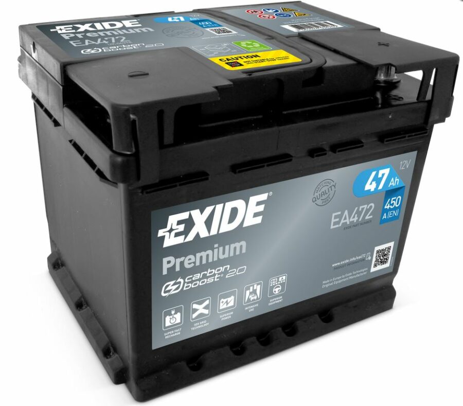 Akumulators EXIDE - 12V - 47  Ah - 3661024034265