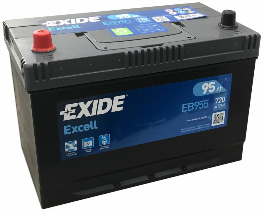 Akumulators EXIDE EXCELL - 12V - 95  Ah - 3661024034463