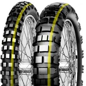 Riepa 140/80-17 MITAS E09 69R TL DAKAR YELLOW