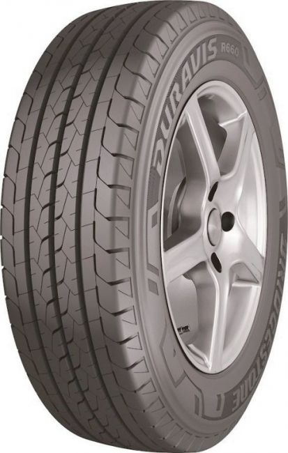 Riepa 205/65R16C BRIDGESTONE R660 107/105T TL DOT17 (BEZ ATGRIEŠANAS IESPĒJĀM)