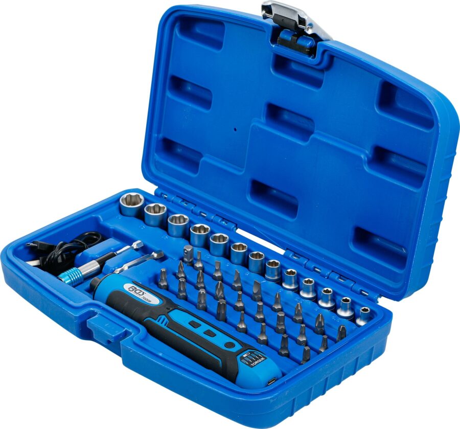 Cordless Screwdriver | incl. Bit & Socket Set | 41 pcs. (70209) - 70209 salidzini kurpirkt cenas