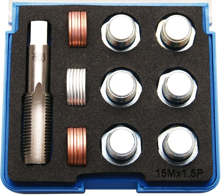 Repair Kit for Oil Drain Thread | M15 x 1.5 (157) - 157 salidzini kurpirkt cenas