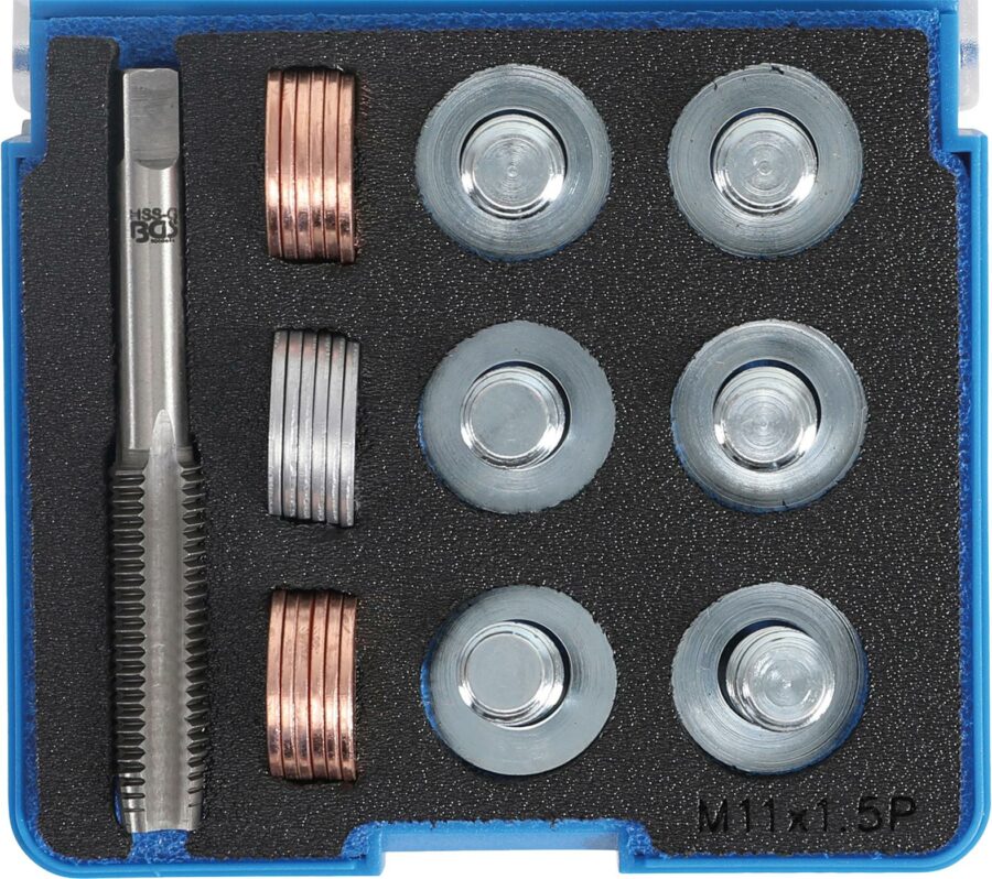 Repair Kit for Oil Drain Thread | M11 x 1.5 mm (153) - 153 salidzini kurpirkt cenas