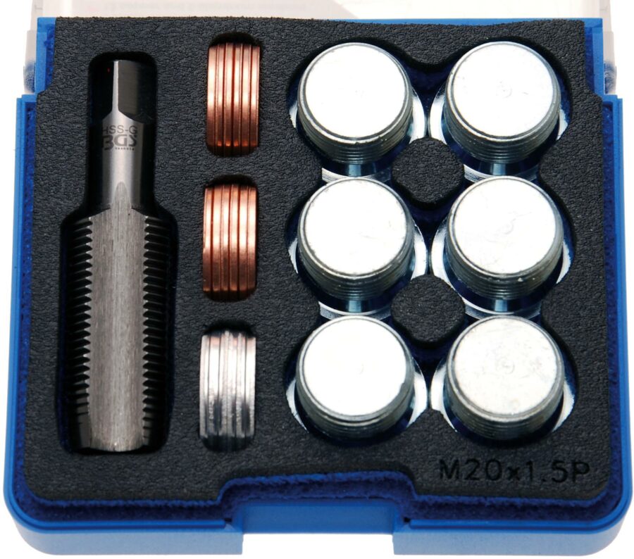 Repair Kit for Oil Drain Thread | M20 x 1.5 mm (159) - 159 salidzini kurpirkt cenas