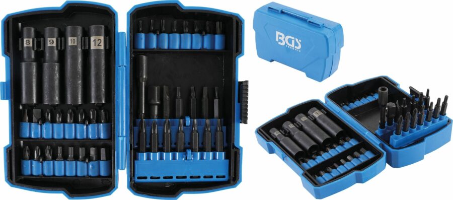 Bit and Socket Set | 6.3 mm (1/4") / 10 mm (3/8") Drive | 42 pcs. (4810) - 4810 salidzini kurpirkt cenas