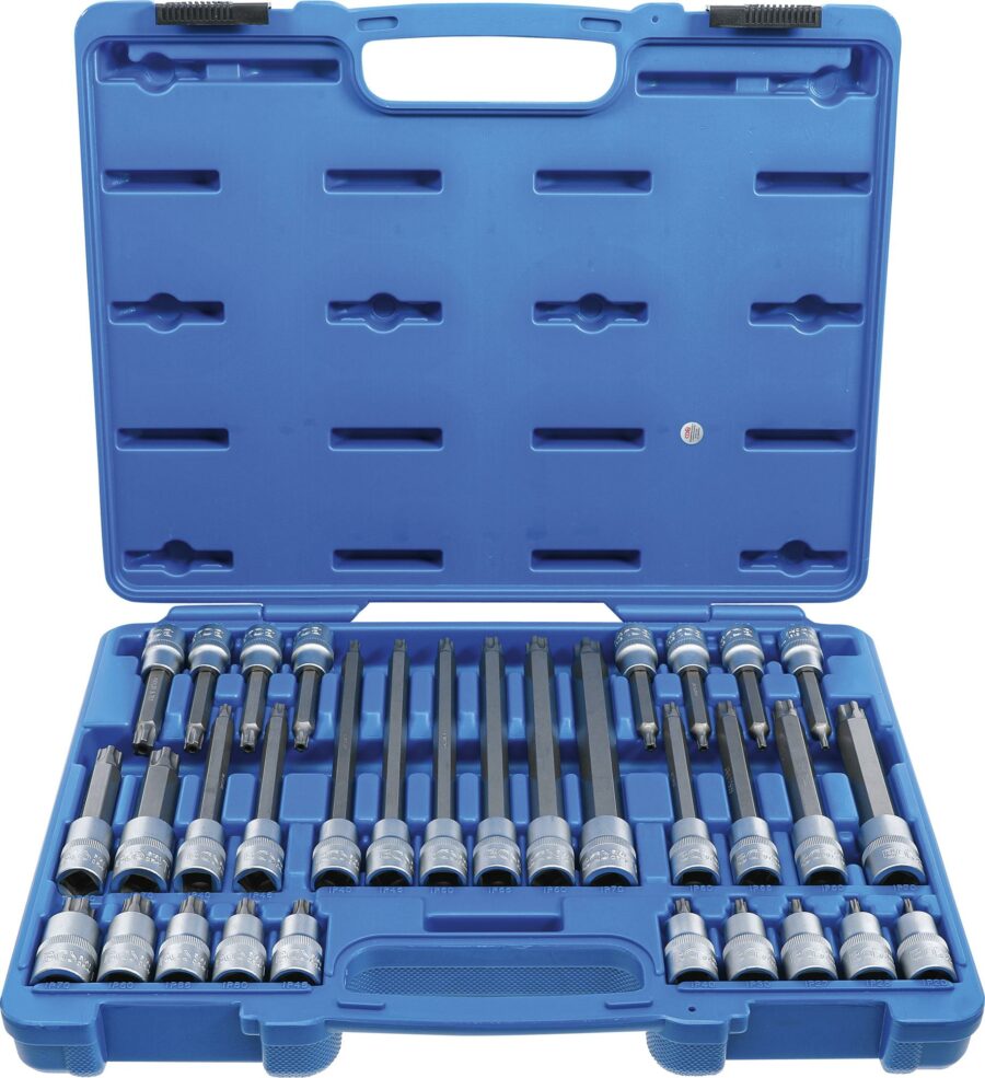 Bit Socket Set | 12.5 mm (1/2") Drive | TP-Star tamperproof (for Torx Plus) TP20 - TP70 | 32 pcs. (5191) - 5191 salidzini kurpirkt cenas