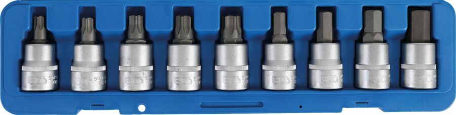 Bit socket set | 20 mm (3/4") | Internal hexagon