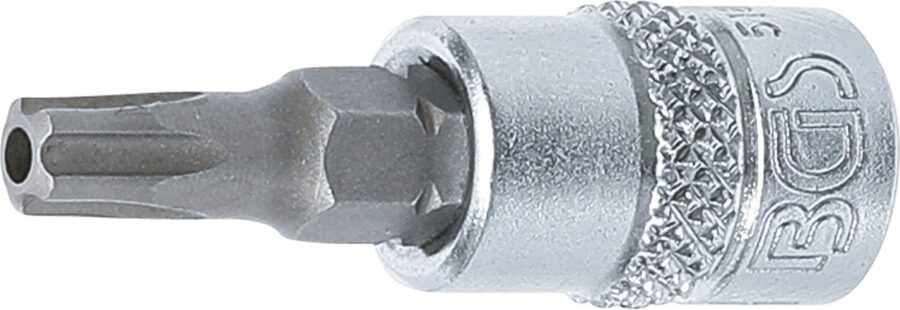 Bit Socket | 6.3 mm (1/4") Drive | T-Star tamperproof (for Torx) TS27 (5184-TS27) - 5184-TS27 salidzini kurpirkt cenas