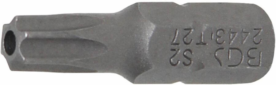 Bit Socket | 6.3 mm (1/4") Drive | T-Star tamperproof (for Torx) T27 (2443) - 2443 salidzini kurpirkt cenas