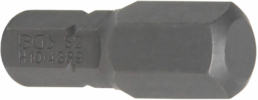 Bit | 8 mm (5/16") Drive | internal Hexagon 10 mm (4389) - 4389 salidzini kurpirkt cenas