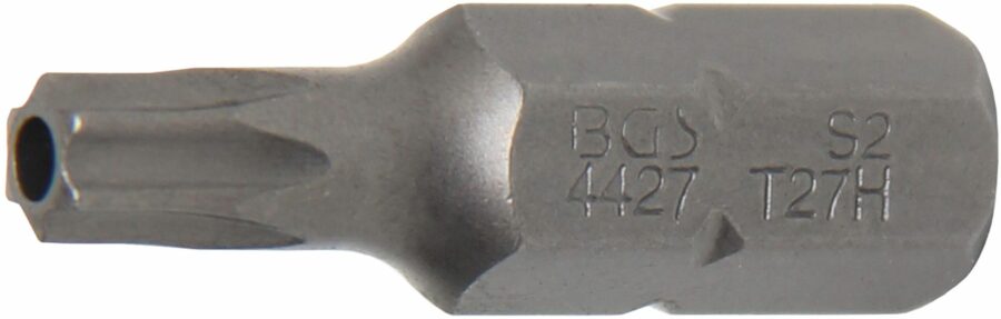 Bit | 8 mm (5/16") Drive | T-Star tamperproof (for Torx) T27 (4427) - 4427 salidzini kurpirkt cenas