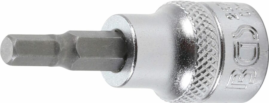 Bit Socket | 10 mm (3/8") drive | internal Hexagon 5 mm (2578) - 2578 salidzini kurpirkt cenas