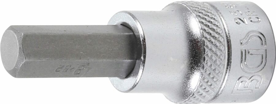 Bit Socket | 10 mm (3/8") Drive | internal Hexagon 8 mm (2581) - 2581 salidzini kurpirkt cenas