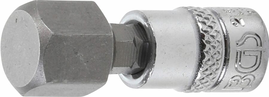 Bit Socket | 6.3 mm (1/4") drive | internal Hexagon 12 mm (2161-12) - 2161-12 salidzini kurpirkt cenas