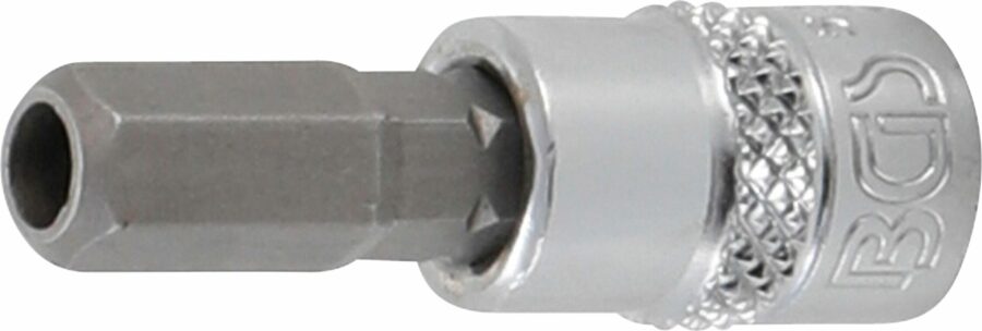 Bit Socket | 6.3 mm (1/4") Drive | Internal Hexagon Tamperproof 7 mm (5156-7) - 5156-7 salidzini kurpirkt cenas