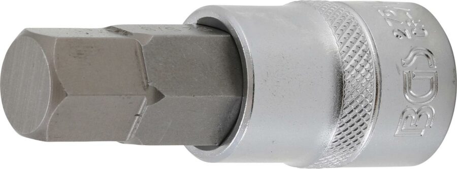 Bit Socket | length 70 mm | 12.5 mm (1/2") Drive | internal Hexagon 5/8" (2751) - 2751 salidzini kurpirkt cenas