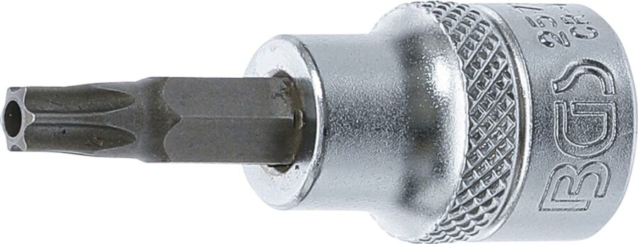 Bit Socket | 10 mm (3/8") Drive | T-Star tamperproof (for Torx) T27 ( 2573) - 2573 salidzini kurpirkt cenas