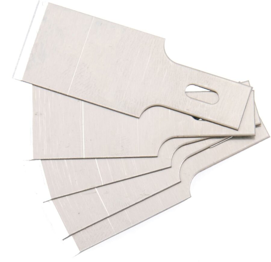 Spare Scraper Blades Set for BGS 364 | 0.6 x 16 mm | 5 pcs. (364-16) - 364-16 salidzini kurpirkt cenas