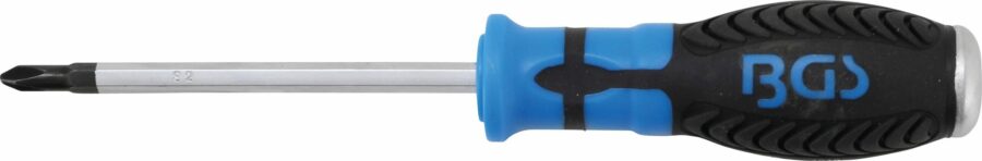 Screwdriver | Cross Slot PH2 | Blade Length 100 mm (4910) - 4910 salidzini kurpirkt cenas