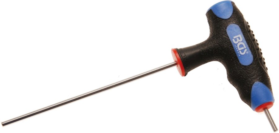 Screwdriver with T-Handle and side Blade | internal Hexagon 2.5 mm (4010-2) - 4010-2 salidzini kurpirkt cenas