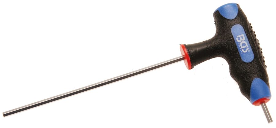 Screwdriver with T-Handle and side Blade | internal Hexagon 3 mm (4010-3) - 4010-3 salidzini kurpirkt cenas