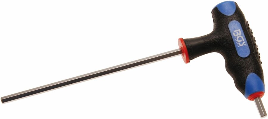 Screwdriver with T-Handle and side Blade | internal Hexagon 5 mm (4010-5) - 4010-5 salidzini kurpirkt cenas