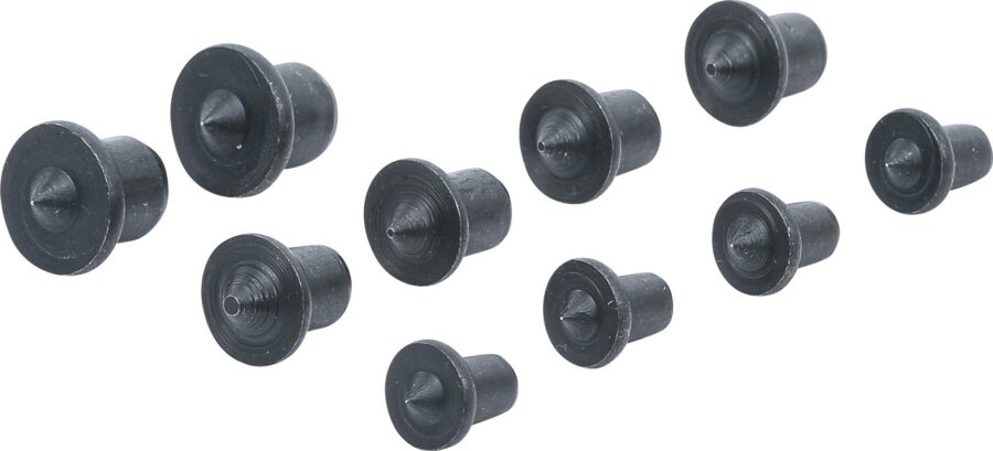 Dowel Center Set | 6 - 8 - 10 mm | 10 pcs. (50404) - 50404 salidzini kurpirkt cenas