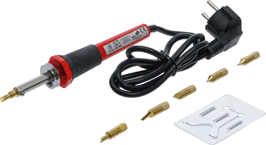 Burning and Soldering Iron incl. Accessories | 7 pcs. (9941) - 9941 salidzini kurpirkt cenas