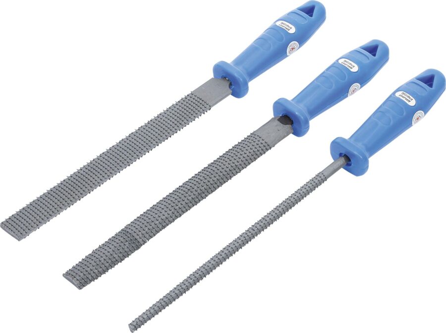 Rasp Set | 200 mm | 3 pcs. (50235) - 50235 salidzini kurpirkt cenas