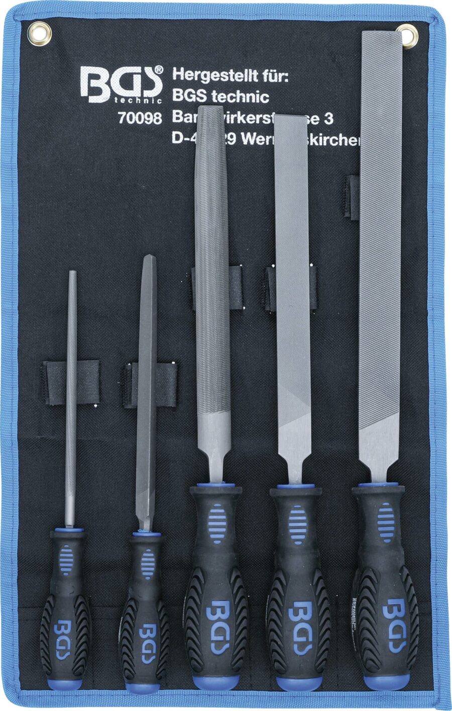 Machinist′s File Set | 5 pcs. (70098) - 70098 salidzini kurpirkt cenas