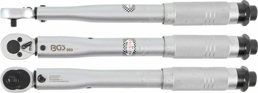 Torque Wrench | 6.3 mm (1/4") | 5 - 25 Nm (960) - 960 salidzini kurpirkt cenas