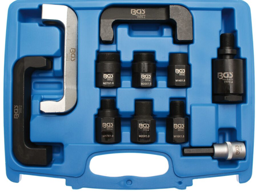 10-piece Diesel Injector Removal Set (7777) - 7777 salidzini kurpirkt cenas