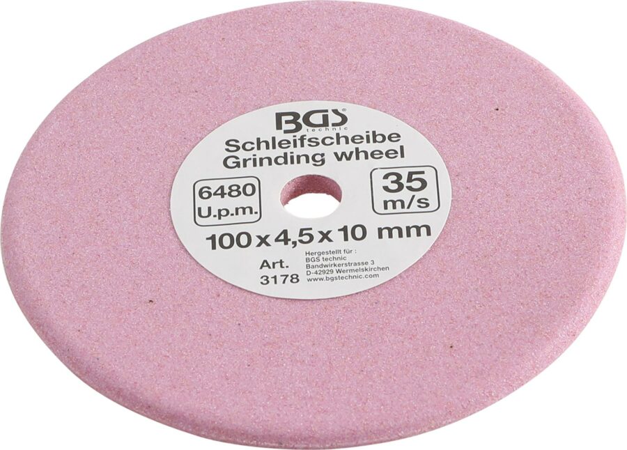 Grinding Disc for Chain Links | Ø 100 x 4.5 x 10 mm (3178) - 3178 salidzini kurpirkt cenas