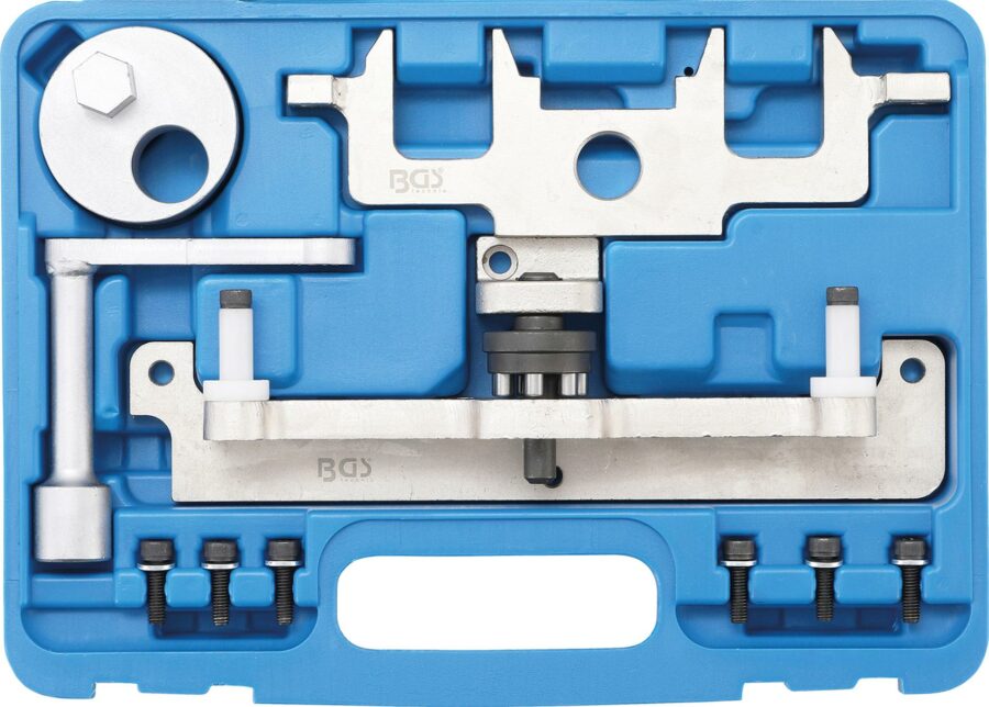 Timing Chain Mounting Tool Set | for Mercedes Engine 651 | 10 pcs. (9378) - 9378 salidzini kurpirkt cenas