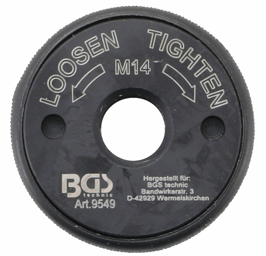 Quick Release Nut | for Angle Grinder | M14 (9549) - 9549 salidzini kurpirkt cenas