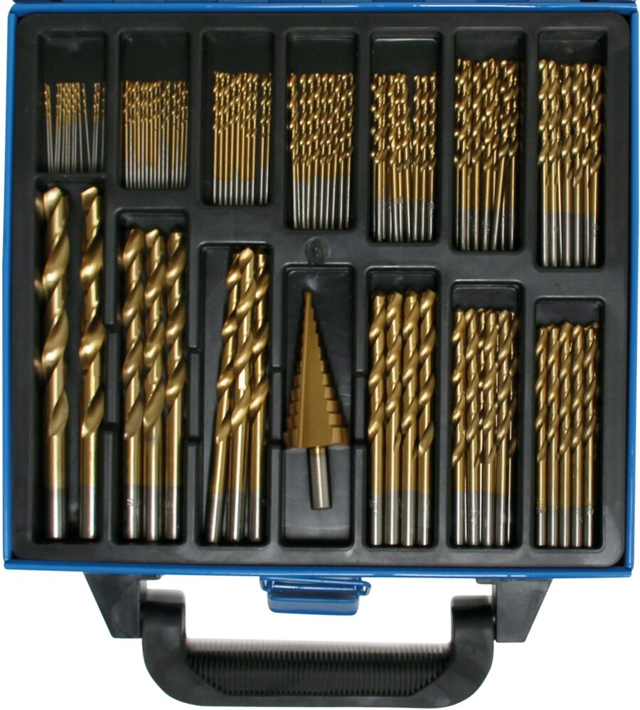 Twist & Step Drill Set | HSS | titanium nitrated | 1 - 10 mm | 119 pcs. (2009) - 2009 salidzini kurpirkt cenas