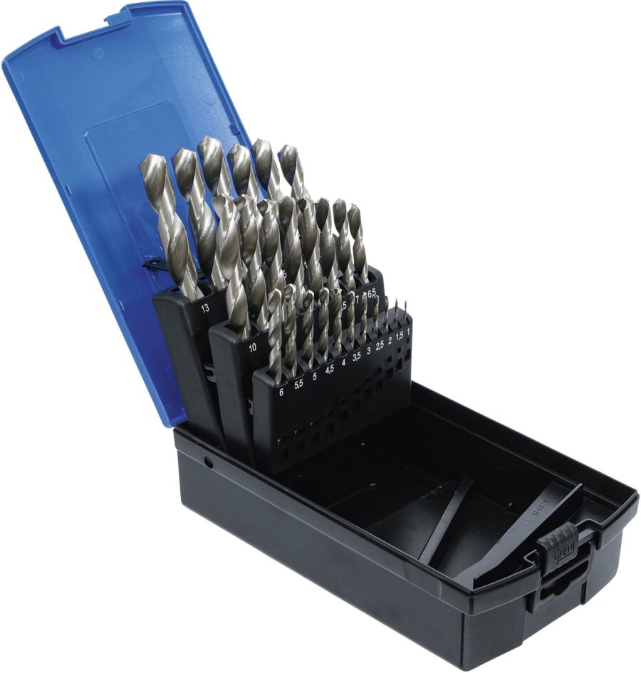 Twist Drill Set | HSS | Ø 1 - 13 mm | 25 pcs. (2021) - 2021 salidzini kurpirkt cenas