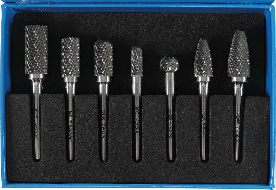 HSS Milling Cutter Set | 7 pcs. (8626) - 8626 salidzini kurpirkt cenas