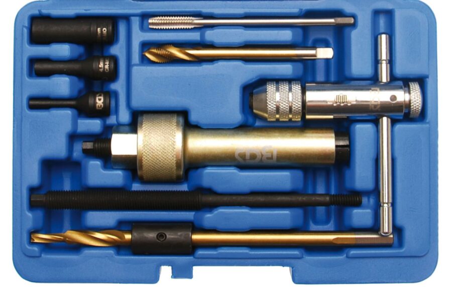 Glow Plug Removal Tool Kit | M9 | 9 pcs. (8657) - 8657 salidzini kurpirkt cenas