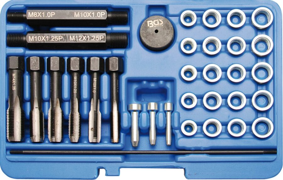 Repair Set for glow Plug Threads | 33 pcs. (65631) - 65631 salidzini kurpirkt cenas