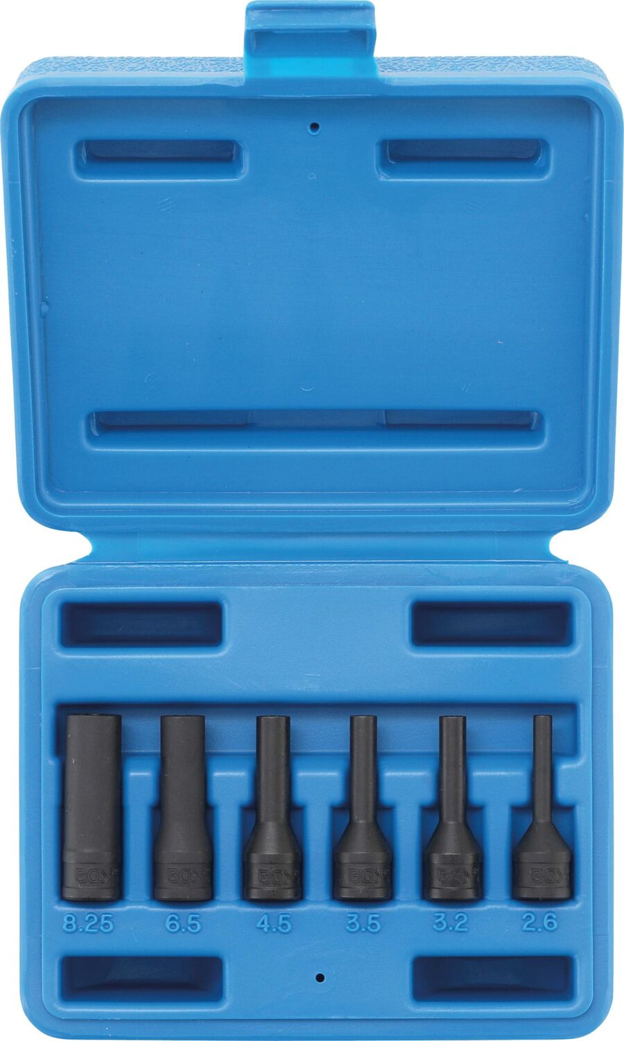 Turn Off Socket for Glow Plug Electrode | 6.3 mm (1/4") drive | 6 pcs. (5290) - 5290 salidzini kurpirkt cenas