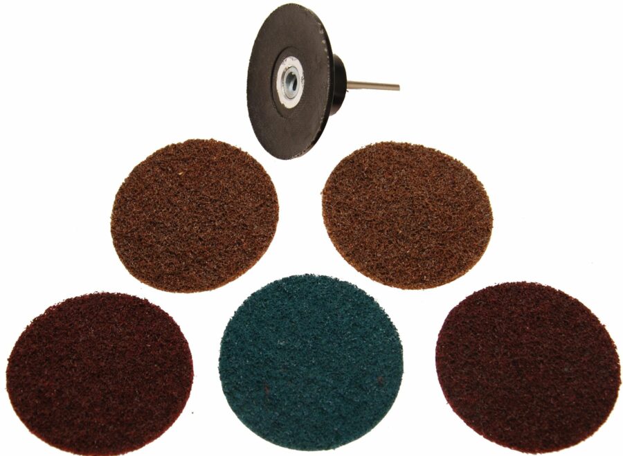 Grinding Wheels / Sanding Pad Set | Ø 75 mm (8591) - 8591 salidzini kurpirkt cenas