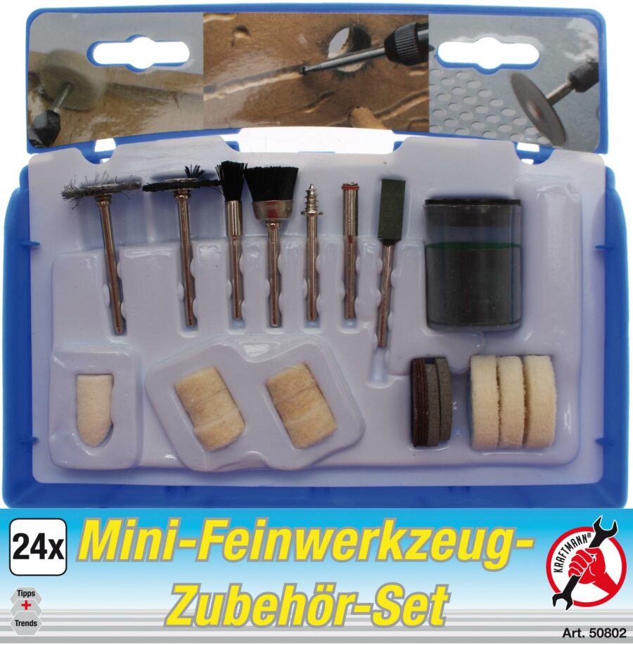 High Precision Drill Set | 24 pcs. (50802) - 50802 salidzini kurpirkt cenas