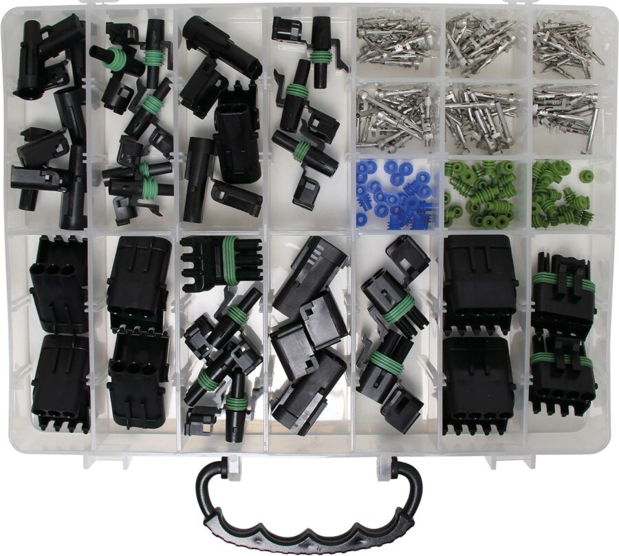 Waterproof Connector Assortment | 232 pcs. (9096) - 9096 salidzini kurpirkt cenas