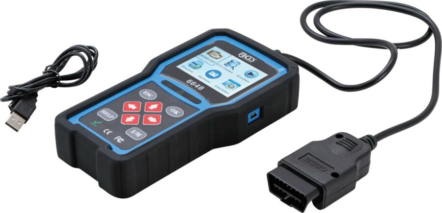 OBD II (EOBD) Error Code Diagnostic Tool (6648) - 6648 salidzini kurpirkt cenas