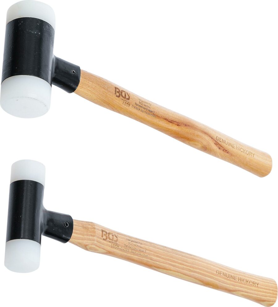 2-piece Nylon Mallet Set with Hickory Handle (1859) - 1859 salidzini kurpirkt cenas